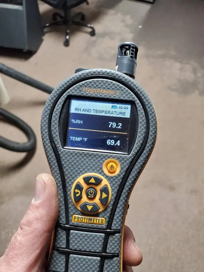 Moisture meter humidity assessment for Mold Remediation & Removal in Stanwood