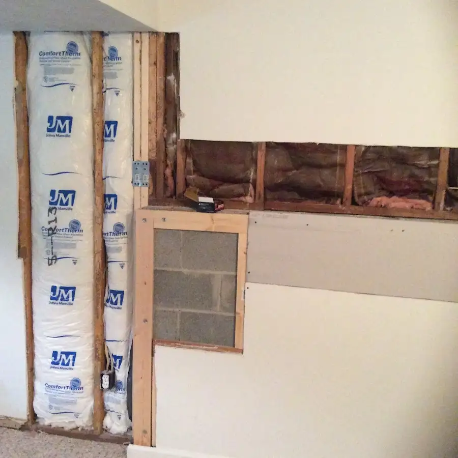Wall insulation replacement during Odor Removal & Deodorization in Stanwood